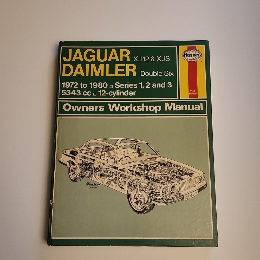 Jaguar Daimler XJ12 & XJS 1972 TO 1980 Series 1,2 and 3 5343 cc 12 cylin…